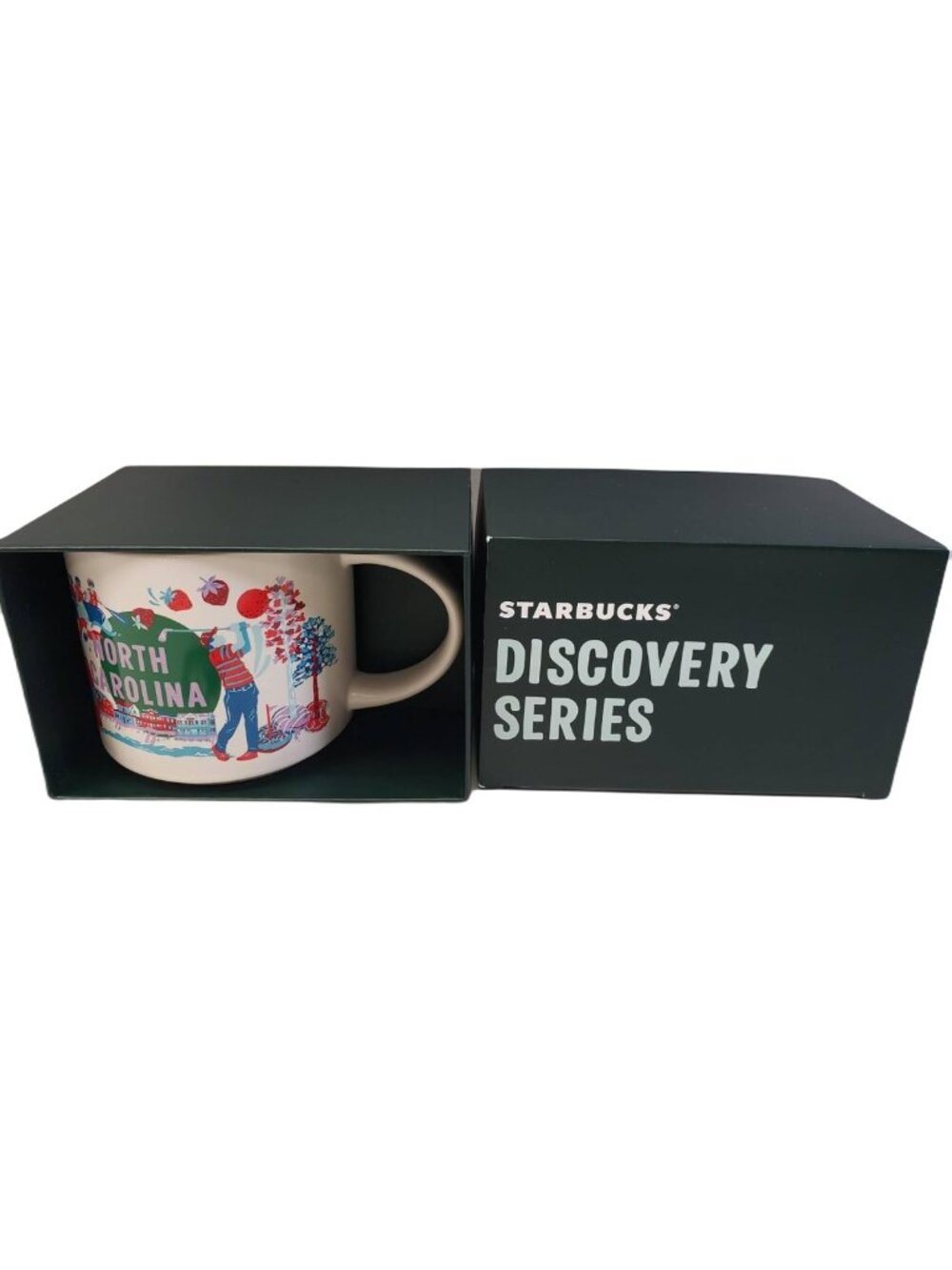 North Carolina Ceramic Coffee Mug 14 oz with Gift Box - Perfect for Collectors!